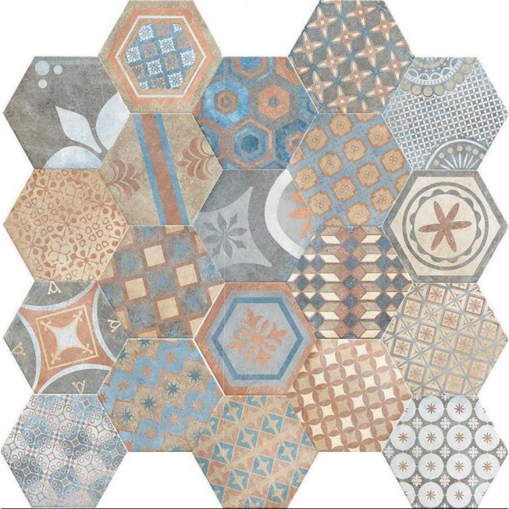 hexa sestuholnikovy vzor podlahovy obklad dlazdica podlaha gresova dlazdica mediteransky country rustikalny okraj marocky new orleans esagona.jpg